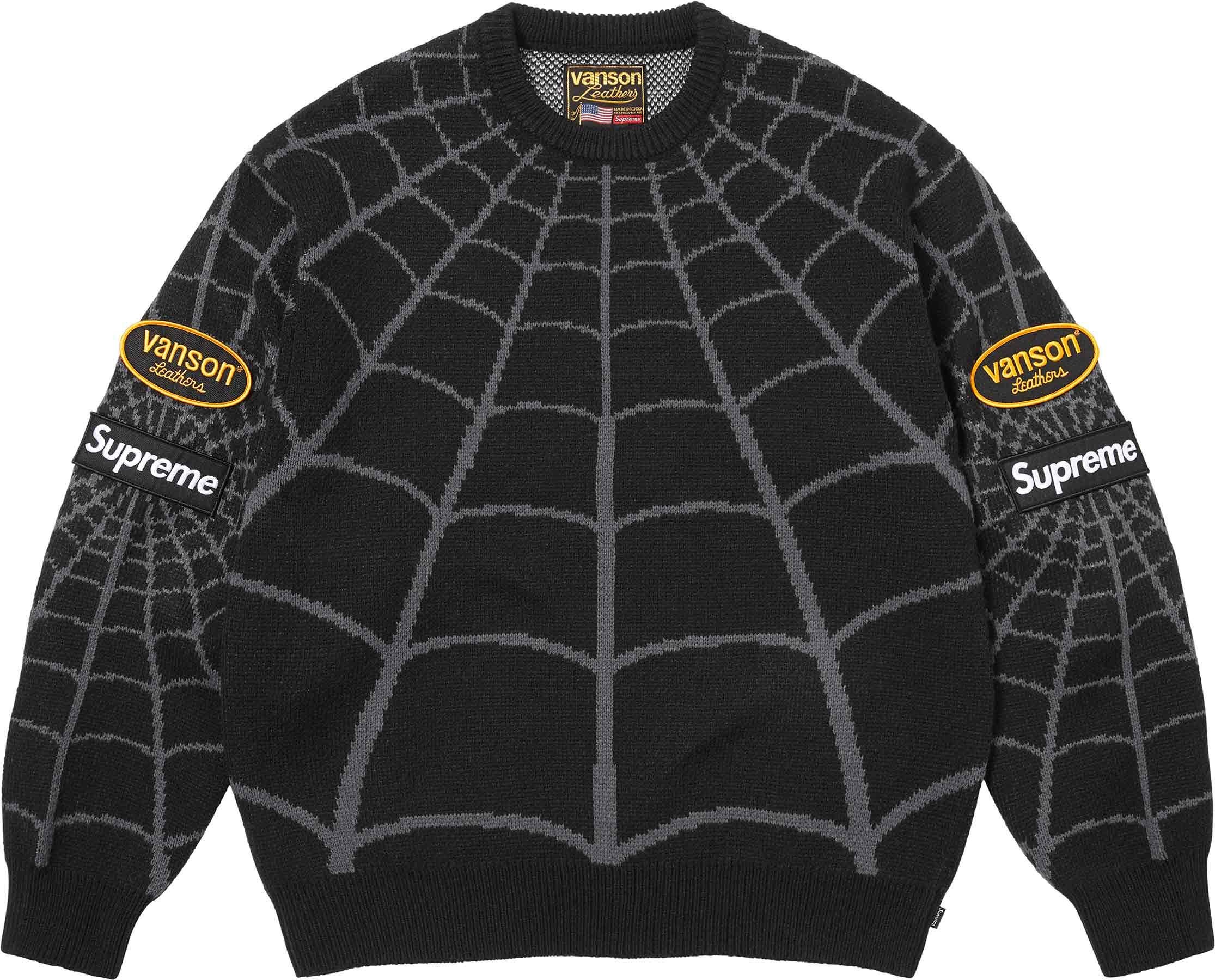 Supreme®/Vanson Leathers® Spider-Man Sweater view 2